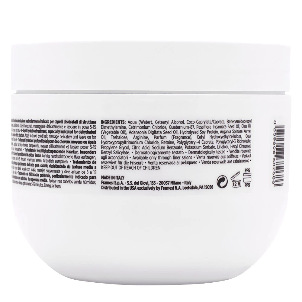 Framesi Morphosis Sublimis Oil Deep Treatment 500ml - maschera per capelli secchi e disidratati - Image 2