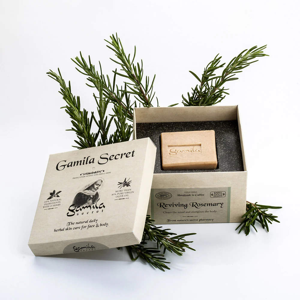 Gamila Secret Rosemary Soap  115gr - saponetta viso antibatterica - Image 2