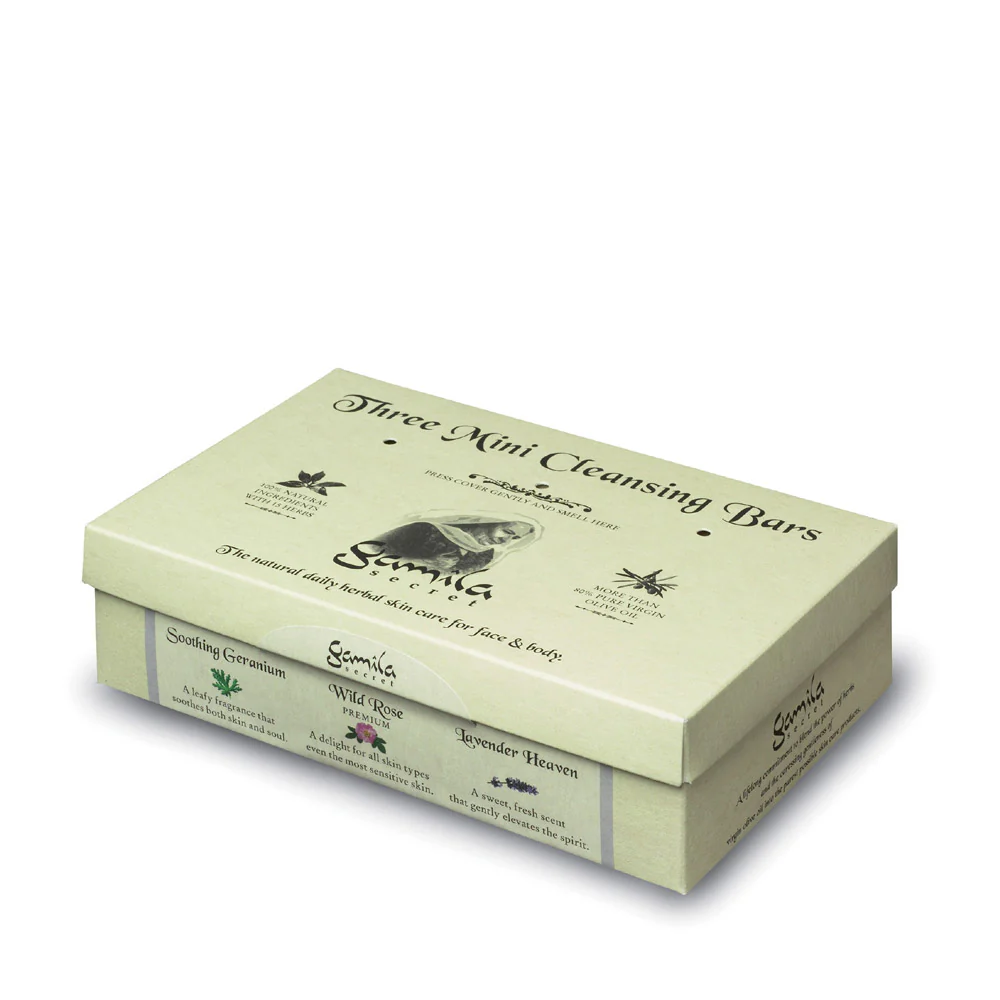 Gamila Secret Trio Soap 3x30gr - cofanetto saponette viso - Image 2
