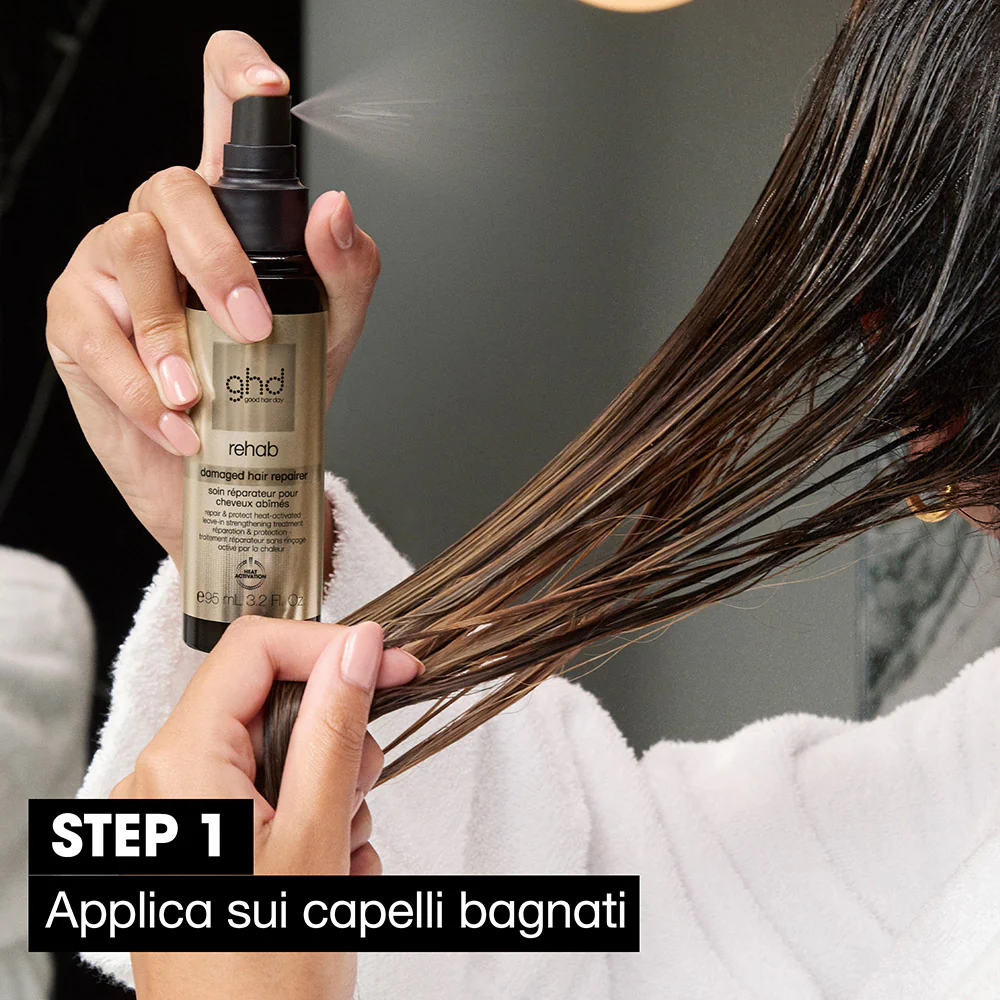 Ghd Rehab Damaged Hair Repairer 95ml - trattamento rinforzante senza risciacquo - Image 3