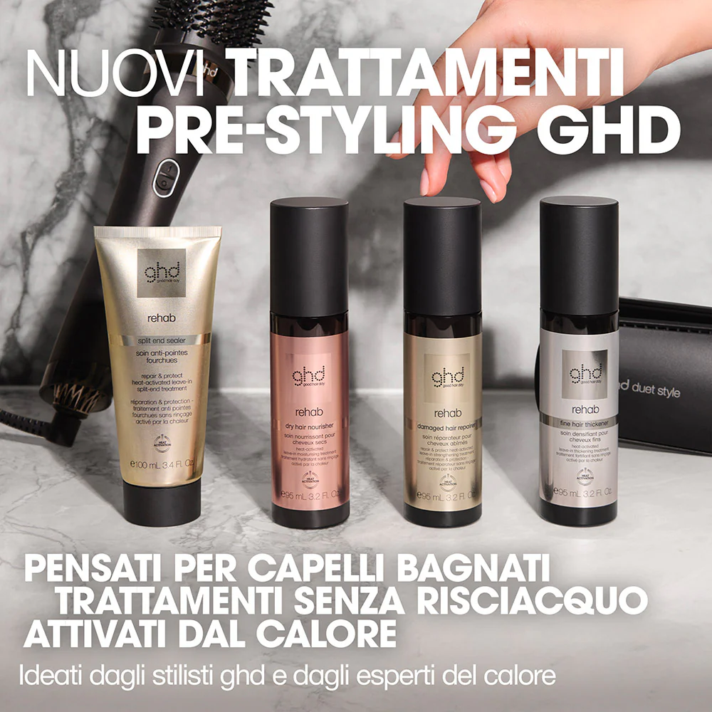 Ghd Rehab Fine Hair Thickener 95ml - trattamento volumizzante capelli fini senza risciacquo - Image 5