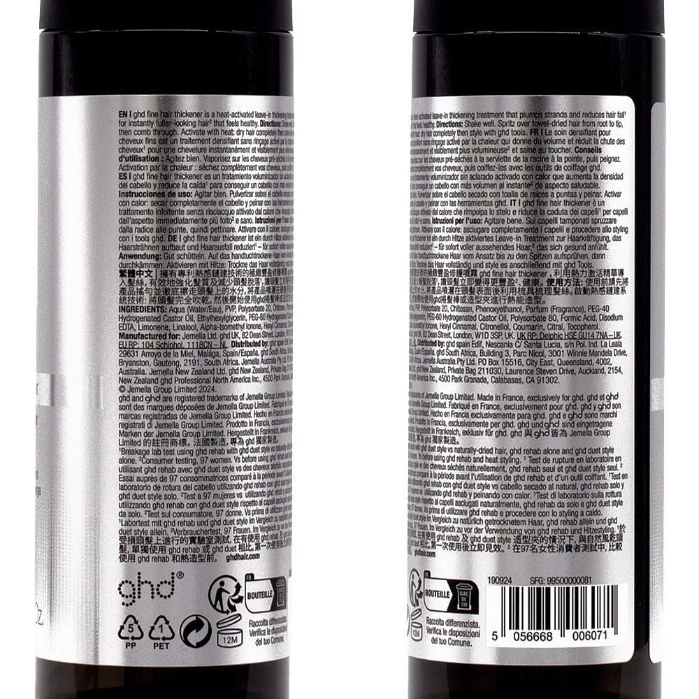 Ghd Rehab Fine Hair Thickener 95ml - trattamento volumizzante capelli fini senza risciacquo - Image 6