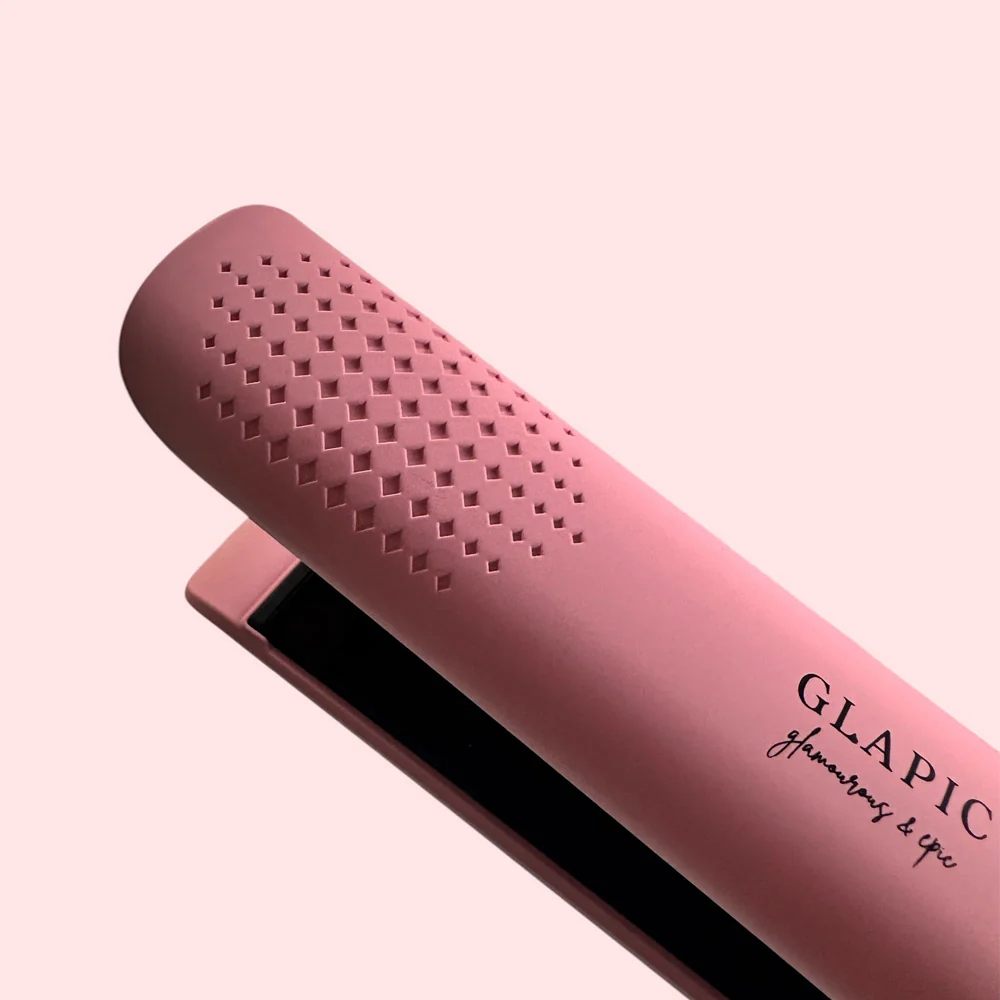 Glapic Bublegum Pink Classic Hair Straightener - piastra rosa pastello - Image 6
