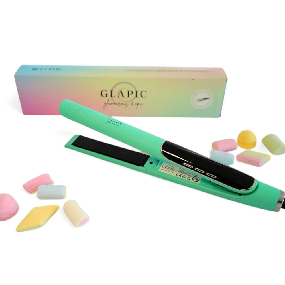 Glapic Mint Green Classic Hair Straightener - piastra verde pastello - Image 2