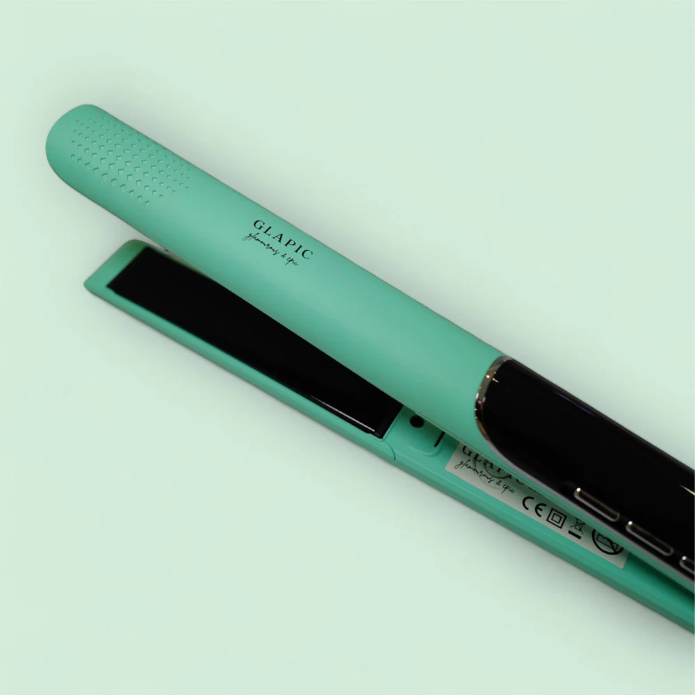Glapic Mint Green Classic Hair Straightener - piastra verde pastello - Image 5
