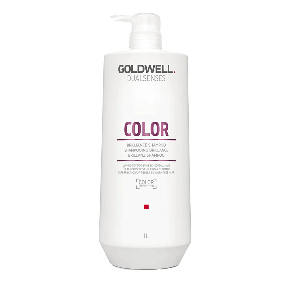 Goldwell Dualsenses Color Brilliance Shampoo1000ml - shampoo illuminante per capelli fini o medi