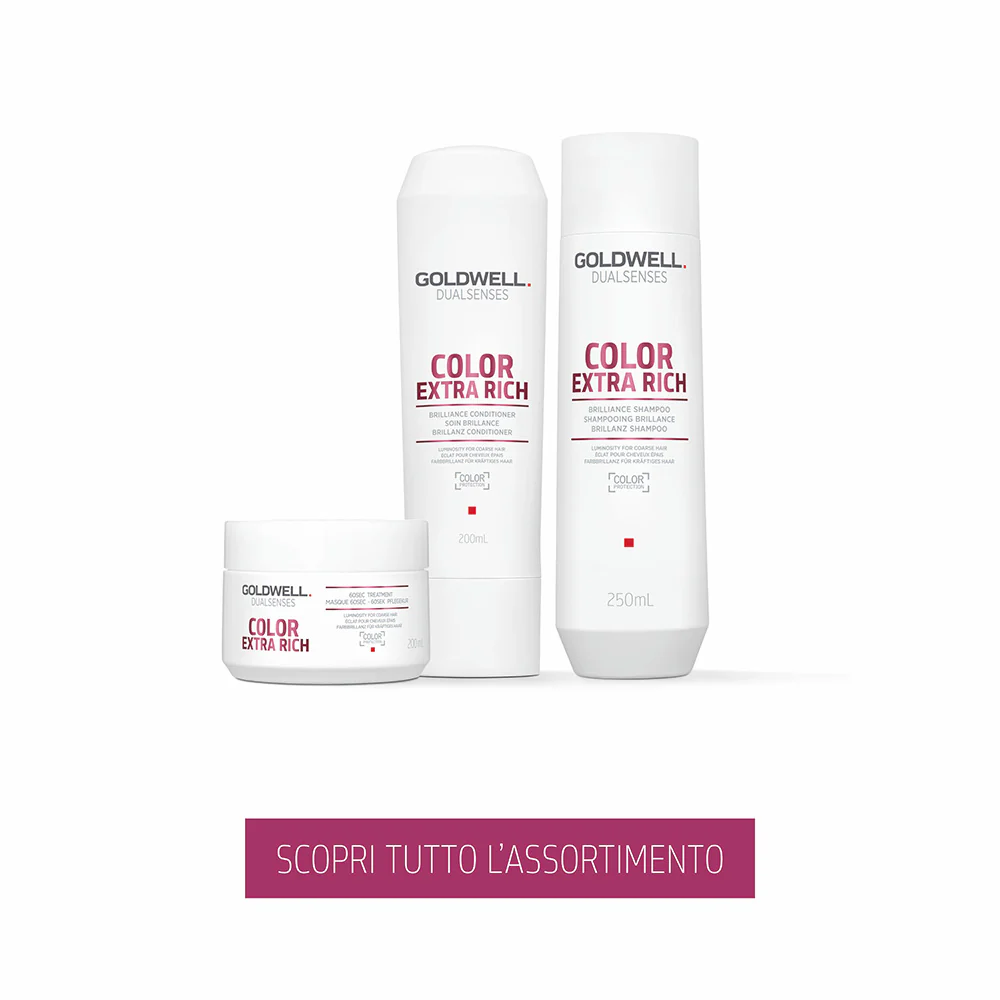 Goldwell Dualsenses Color Extra Rich 60Sec Treatment 200ml - trattamento per capelli grossi o molto grossi - Image 5