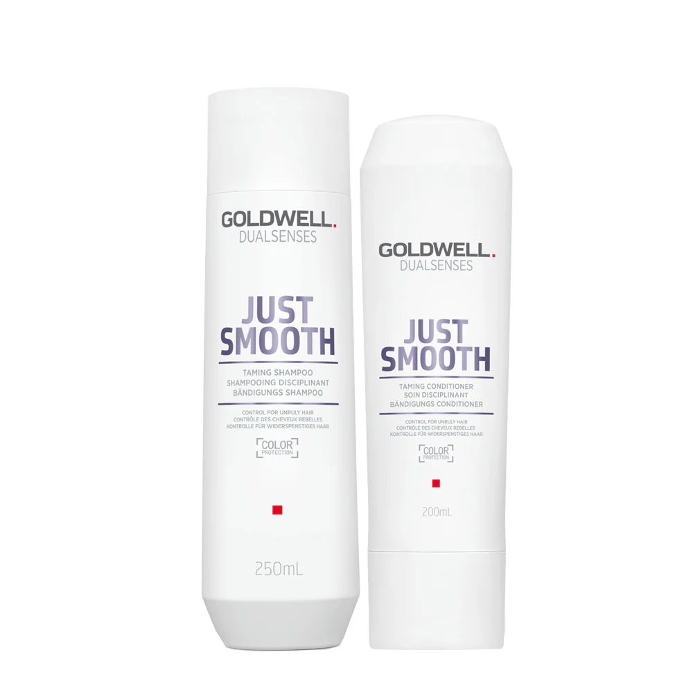 Goldwell Dualsenses Just Smooth Taming Shampoo 250ml Conditioner 200ml