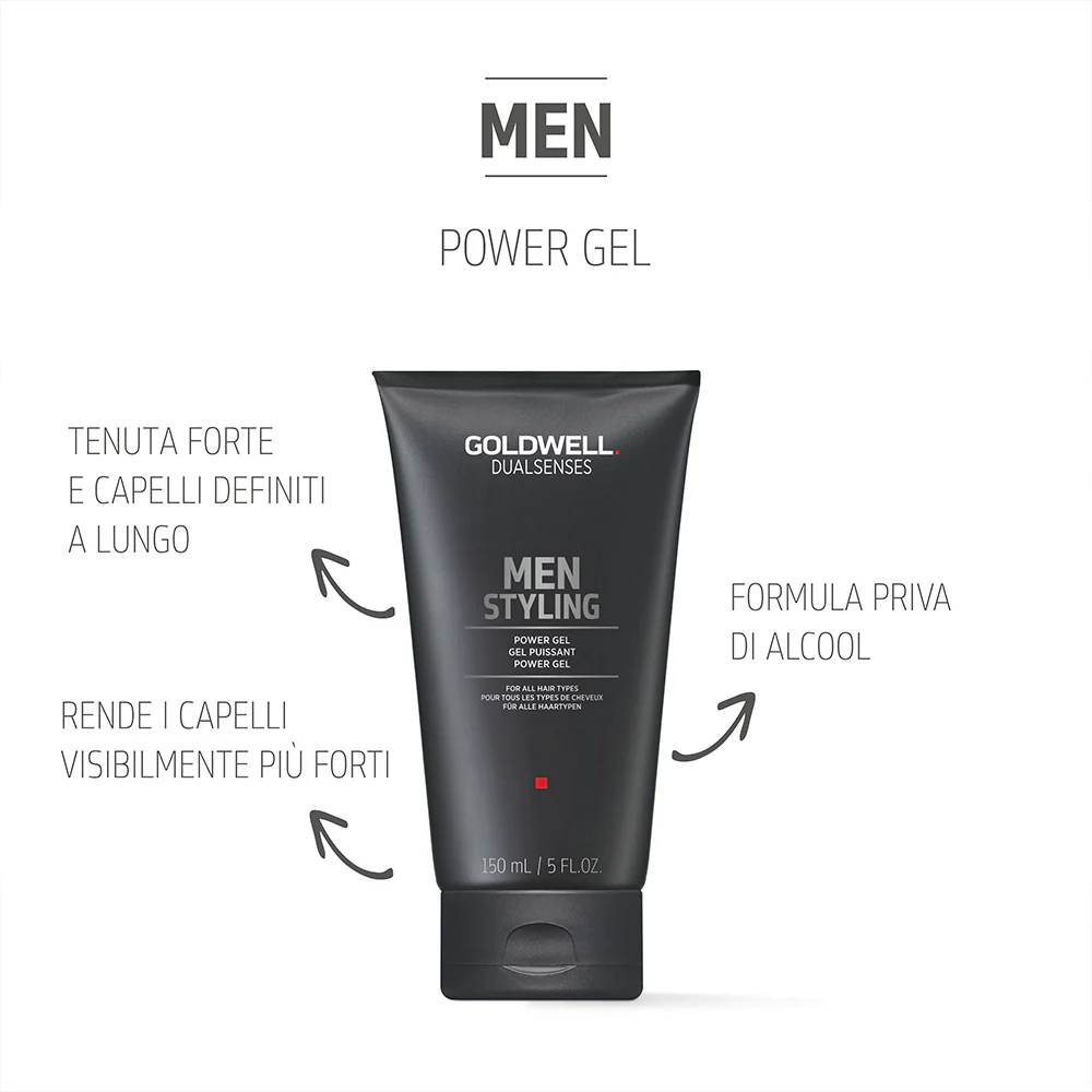 Goldwell Dualsenses Men Power Gel 150ml - gel per tutti i tipi di capelli - Image 2