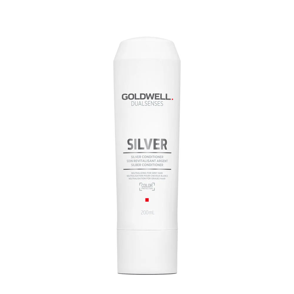 Goldwell Dualsenses Silver Conditioner 200ml - balsamo per capelli grigi