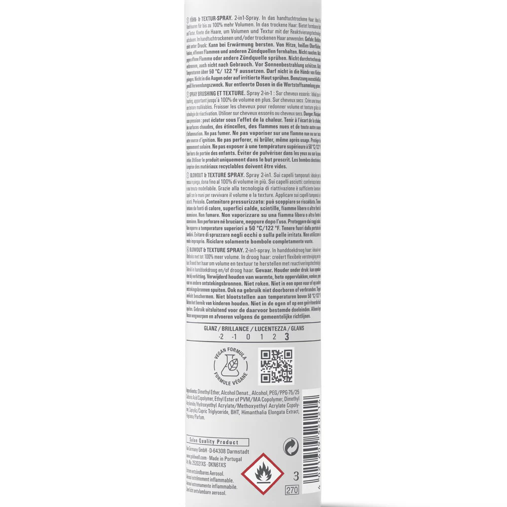 Goldwell Stylesgin Blowout + Texture Spray 200ml - spray volumizzante - Image 2