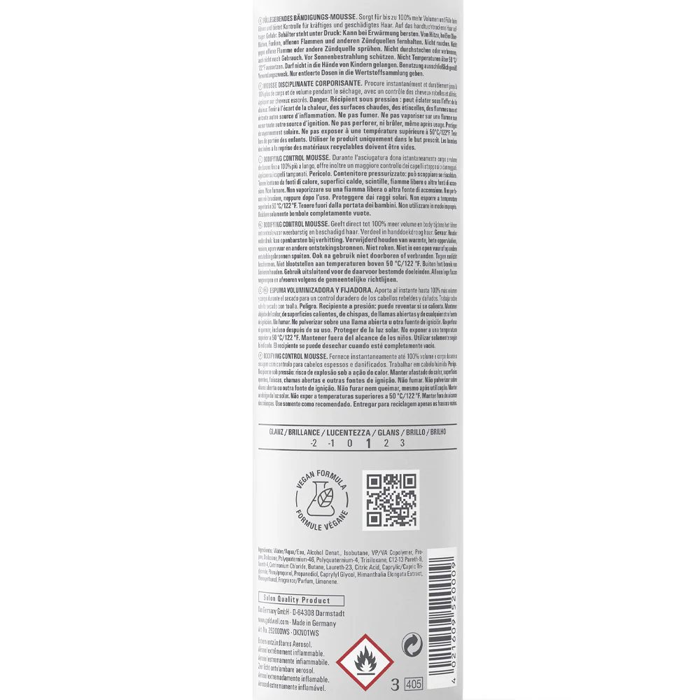 Goldwell Stylesign Bodifying Control Mousse 300ml - mousse volumizzante - Image 2