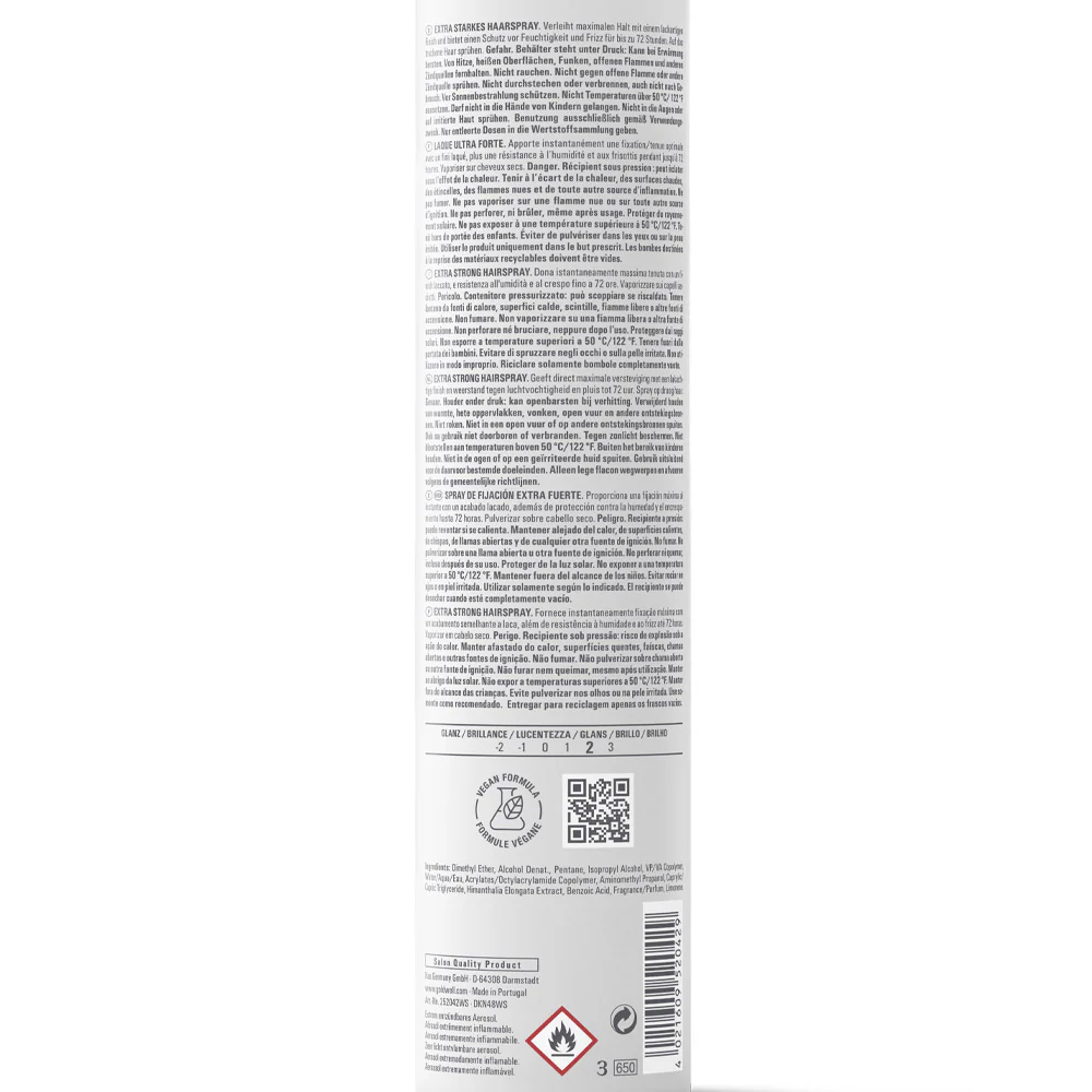 Goldwell Stylesign Extra Strong Hairspray 500ml - lacca tenuta extra forte - Image 2