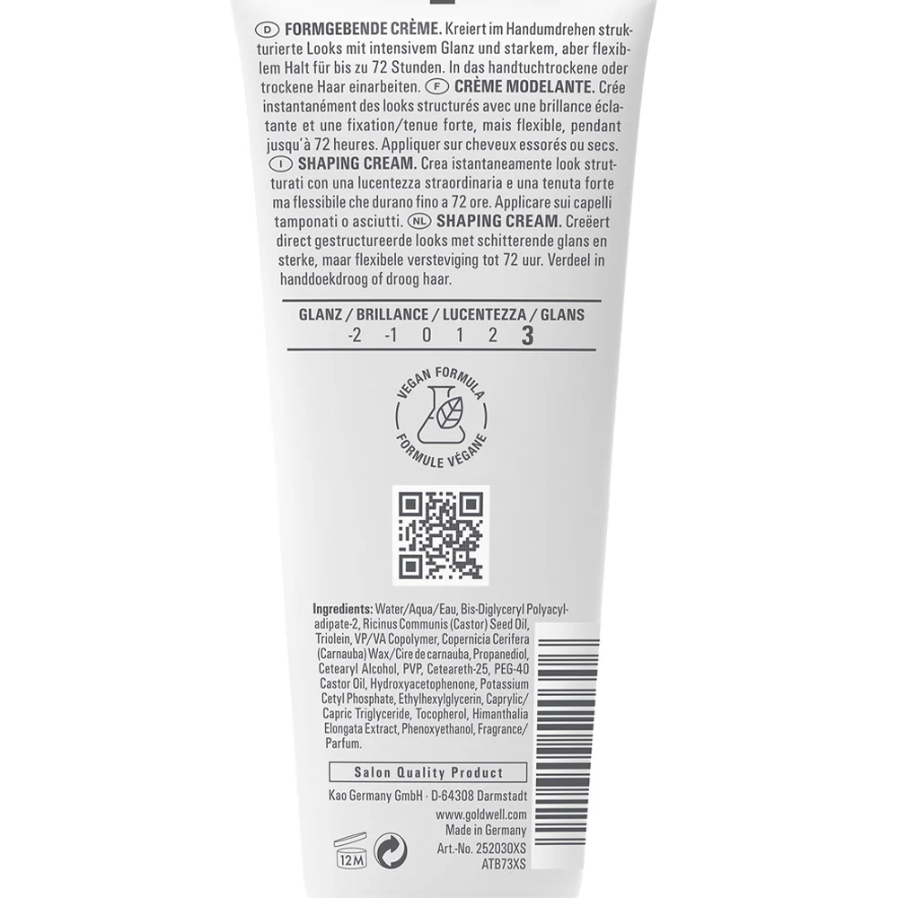 Goldwell Stylesign Shaping Cream 75ml - crema modellante - Image 2
