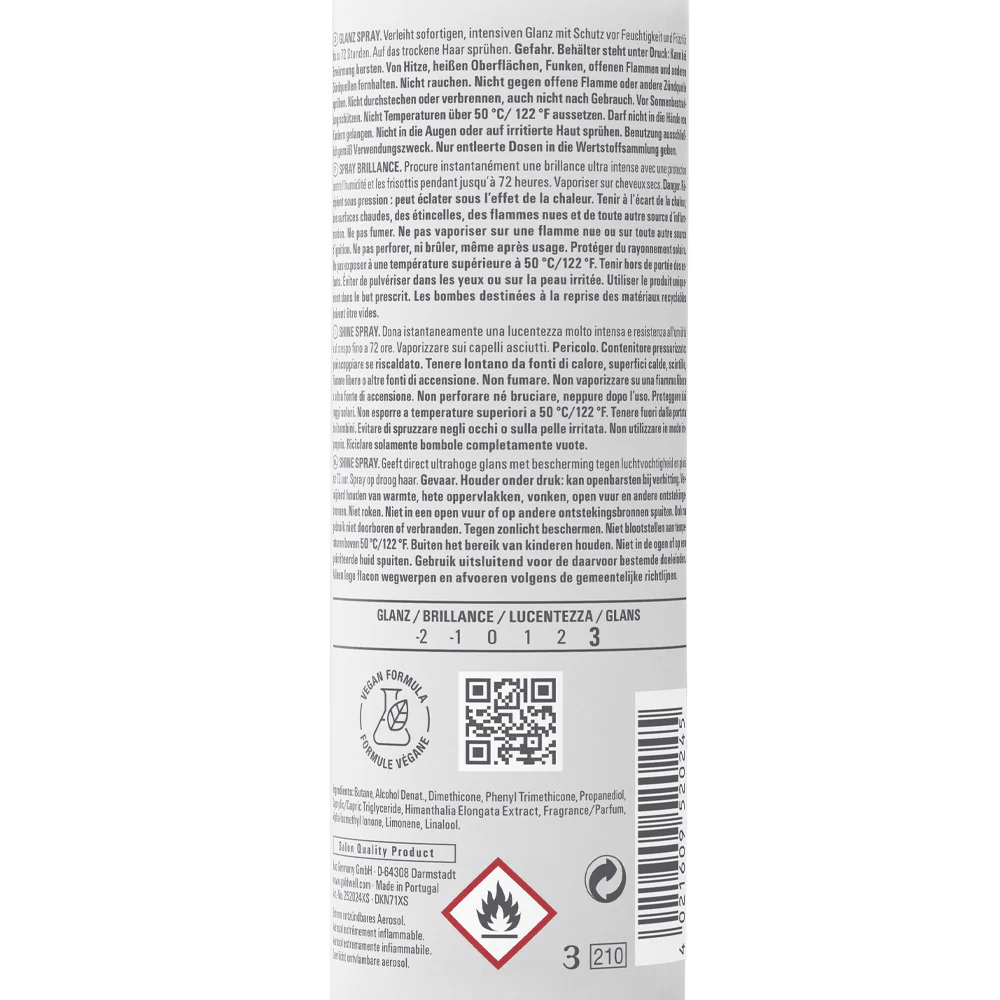 Goldwell Stylesign Shine Spray 150ml - spray illuminante - Image 2