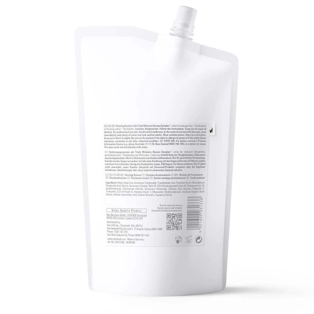 Goldwell Texture Dimensions Perm D Damaged 500ml - lozione permanente capelli danneggiati - Image 2