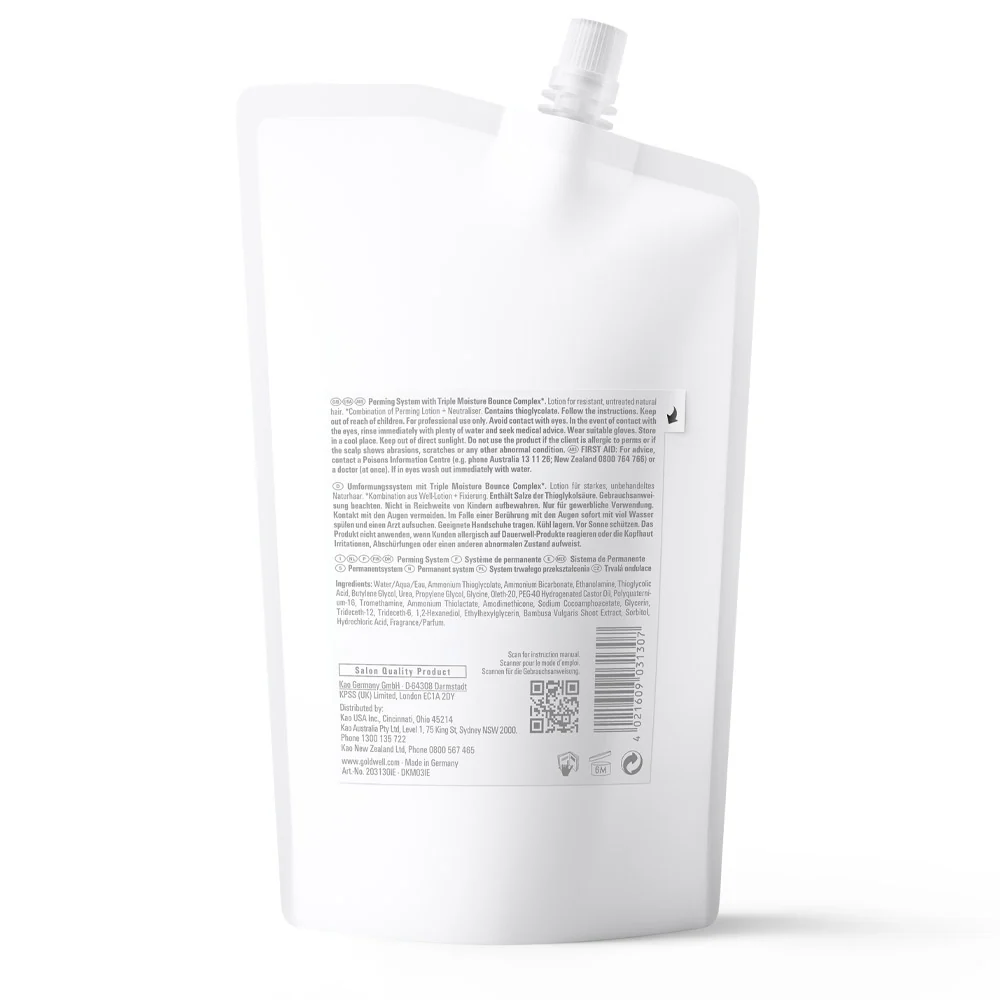 Goldwell Texture Dimensions Perm R Resistant 500ml - lozione permanente capelli naturali resistenti non trattati - Image 2
