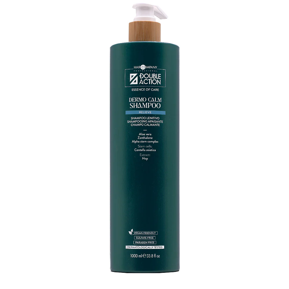 Hair Company Double Action Dermo Calm Shampoo 1000ml - shampoo lenitivo