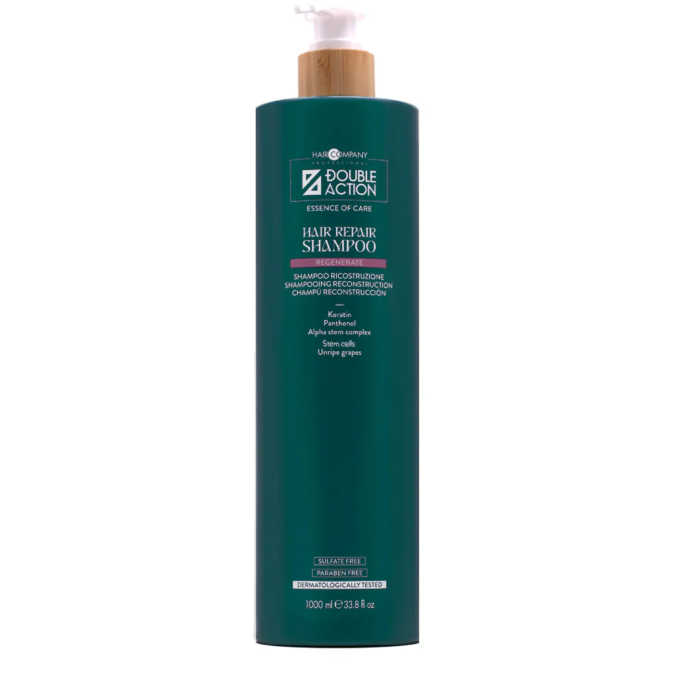 Hair Company Double Action Hair Repair Shampoo 1000ml - shampoo riparatore