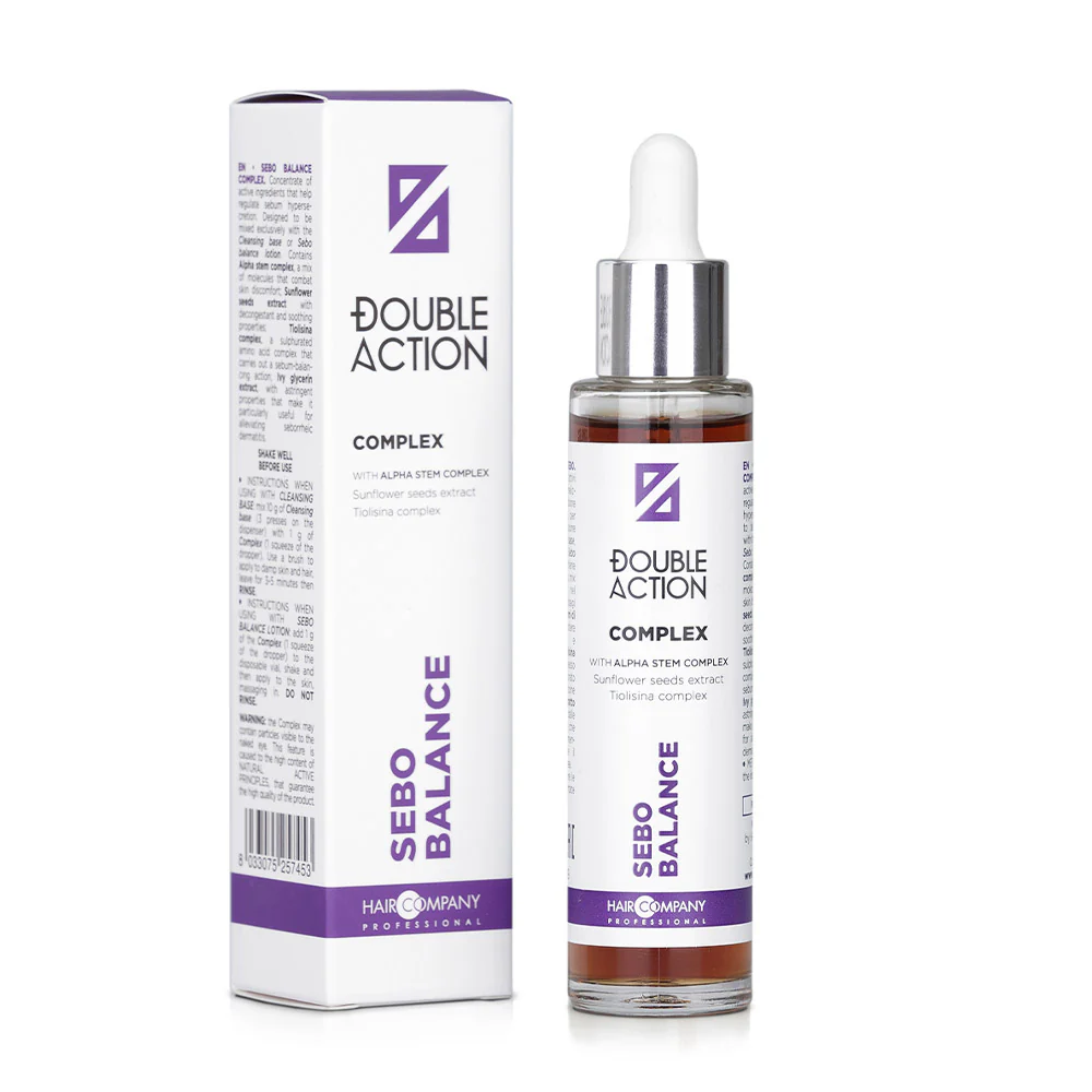 Hair Company Double Action Sebo Balance Complex 50ml - siero anti sebo - Image 2