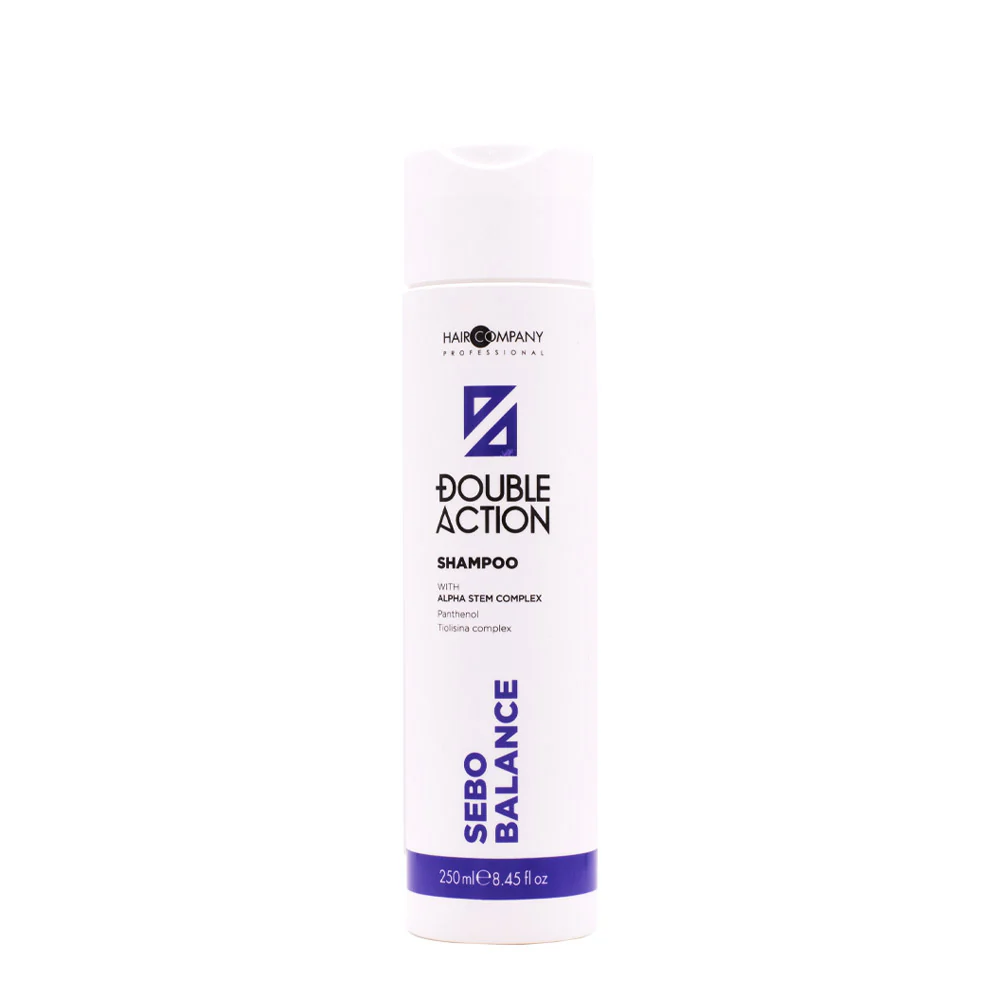 Hair Company Double Action Sebo Balance Shampoo 250ml - shampoo antisebo