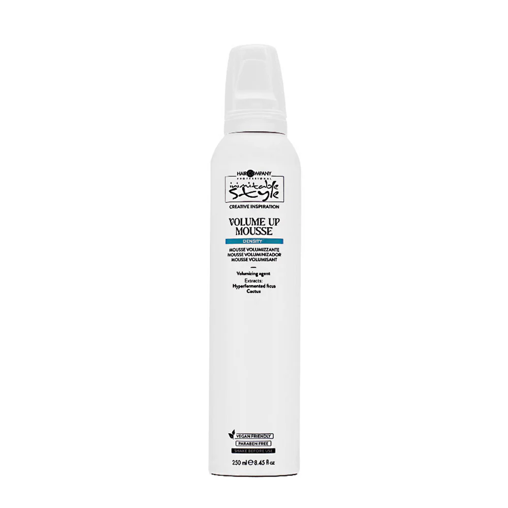 Hair Company Inimitable Style Density3 Volume Up Mousse 250ml – schiuma volumizzante per capelli fini