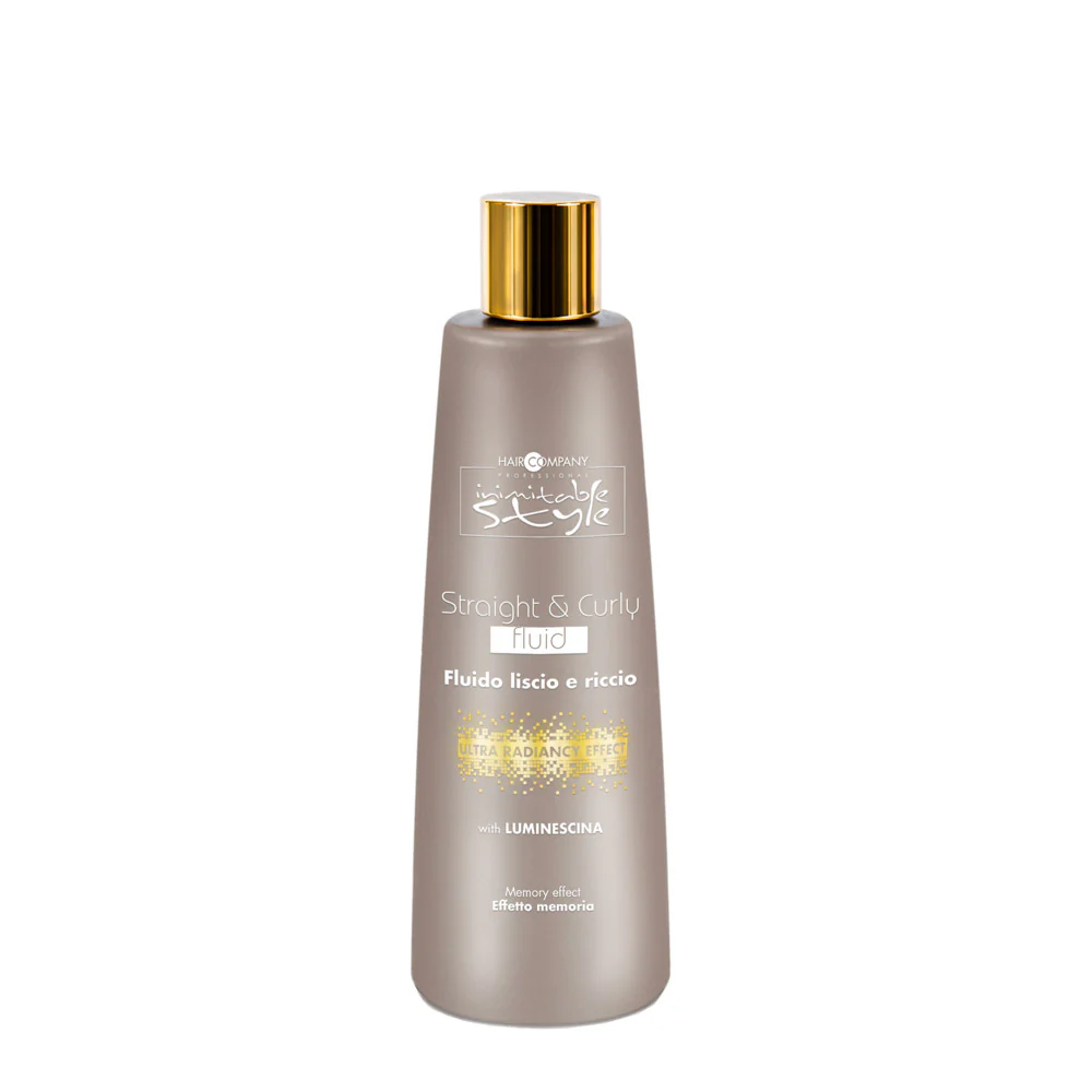 Hair Company Inimitable Style Straight And Curly Fluid 200ml - fluido liscio e riccio