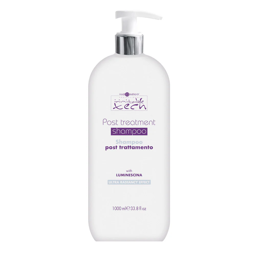 Hair Company Inimitable Tech Post Treatment Shampoo 1000ml - shampoo post trattamento