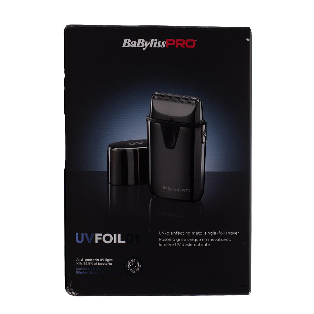 Hair Gallery Resi Come Nuovi Babyliss Pro Shaver UV Single Foil - imballaggio danneggiato - Image 3