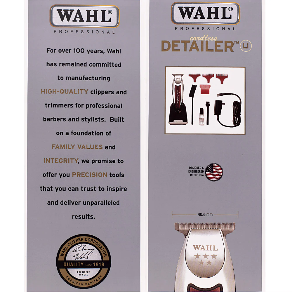 Hair Gallery Resi Come Nuovi Wahl Trimmer Detailer Li - imballaggio lievemente danneggiato - Image 5