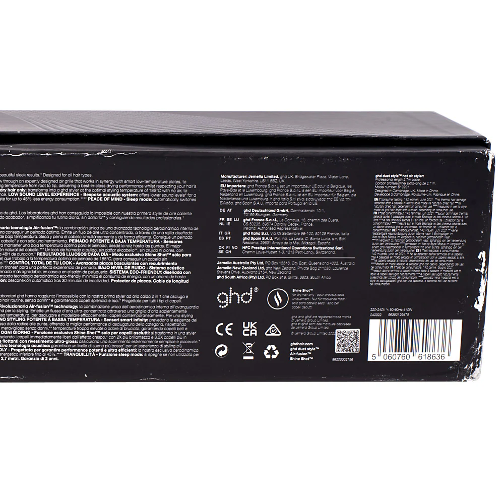 Hair Galllery Resi Come Nuovi Ghd Duet Black - imballaggio danneggiato - Image 4