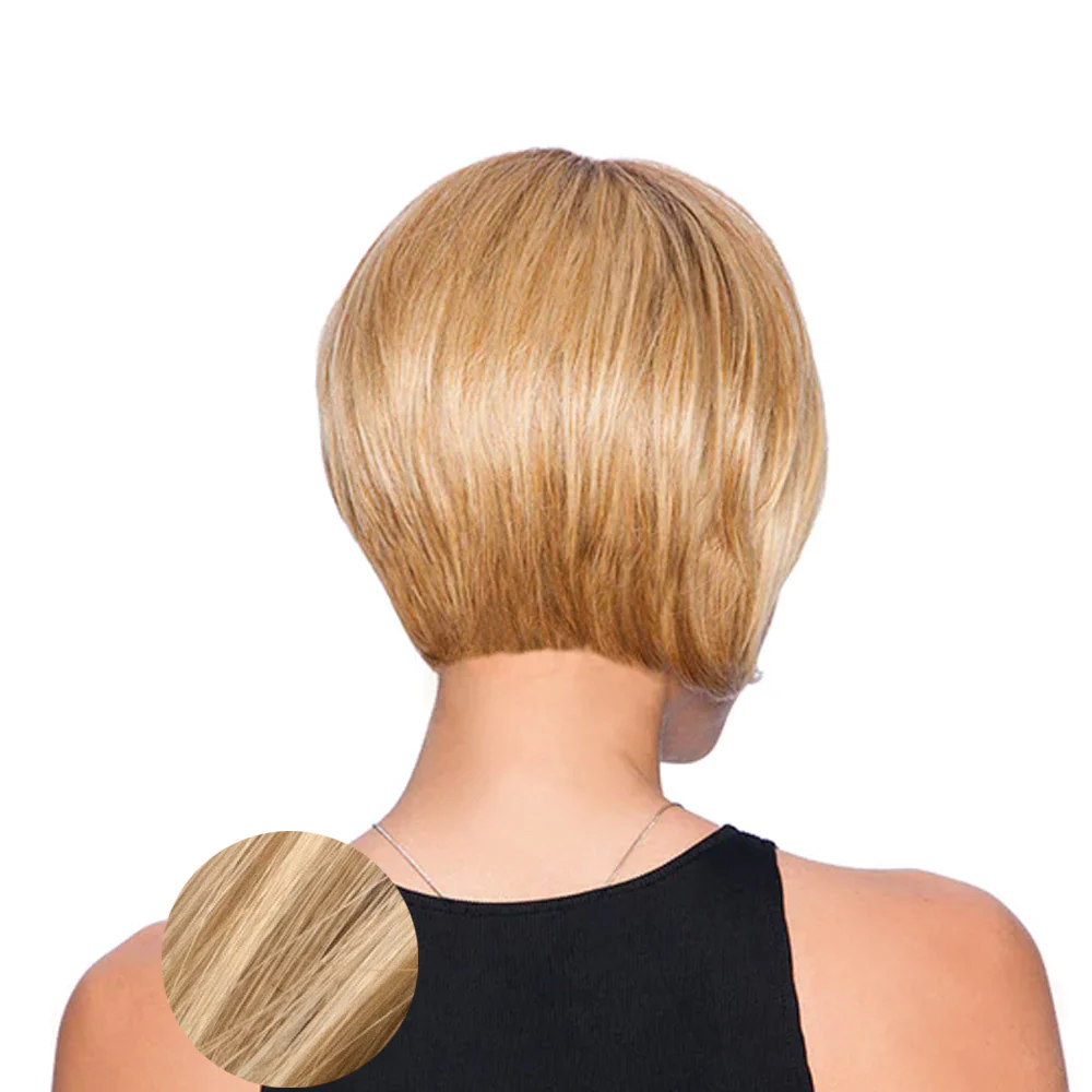 Hairdo Bob Scalato Parrucca Biondo Chiaro Con Radice Castana - Image 4