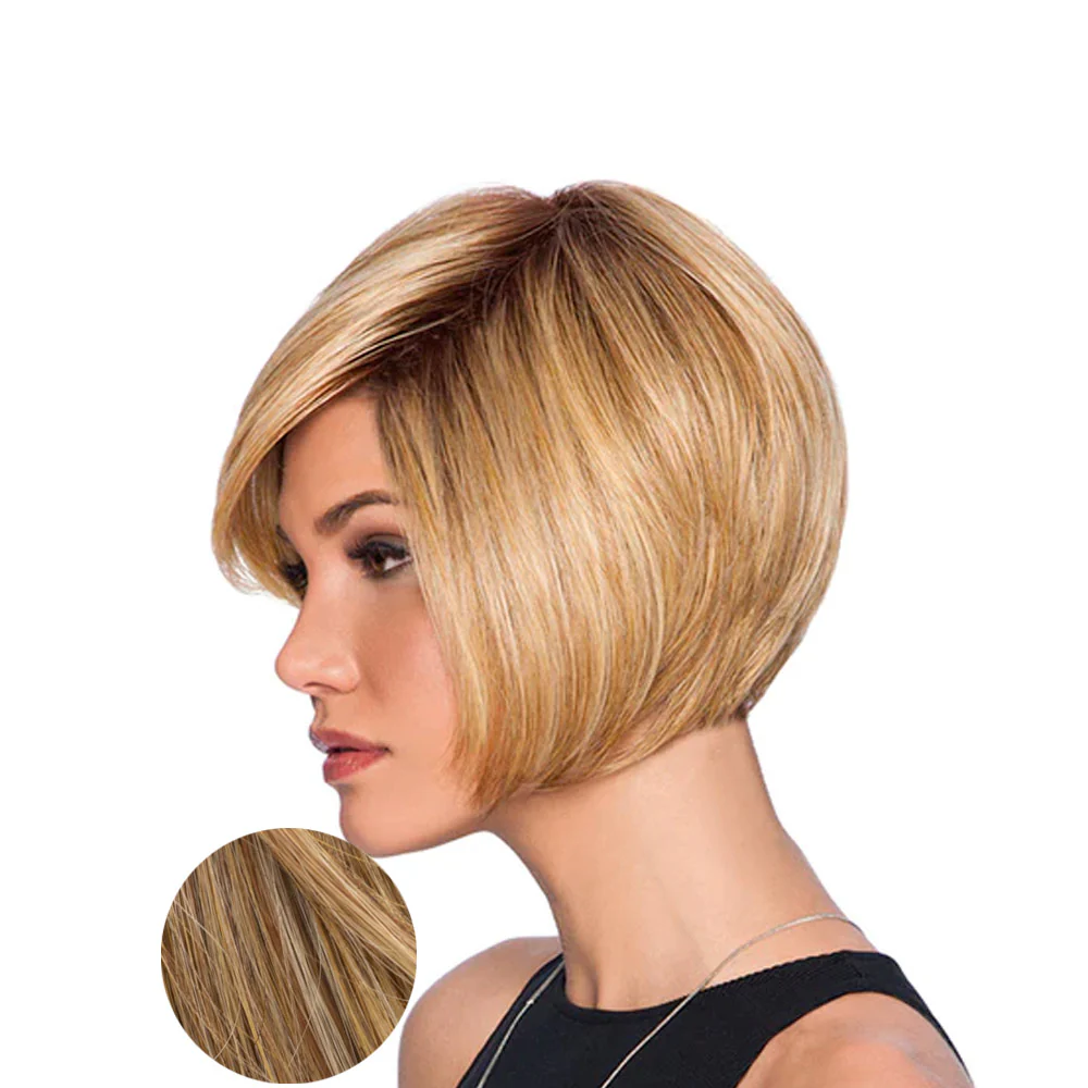 Hairdo Bob Scalato Parrucca Biondo Rame Dorato - Image 3