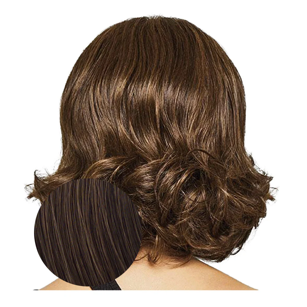 Hairdo Bombshell Bob Parrucca Castano Medio Ramato - parrucca taglio medio - Image 3