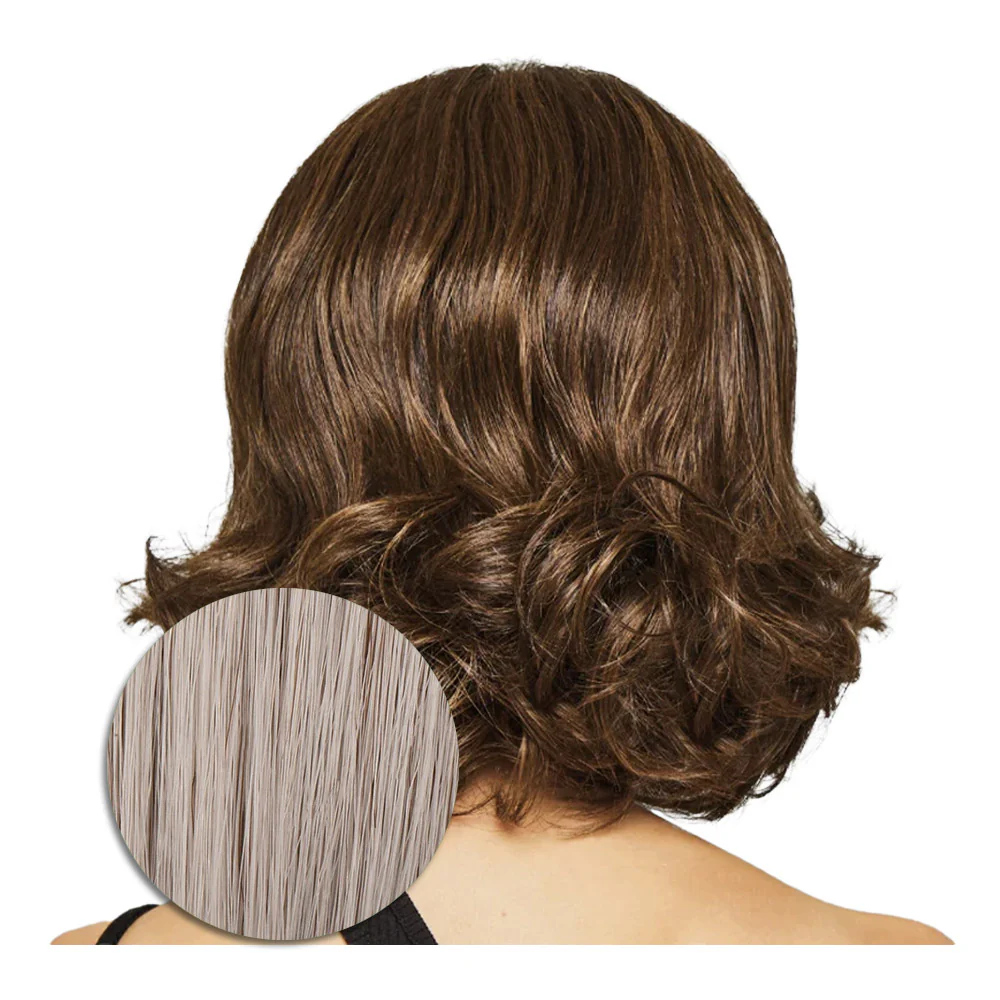 Hairdo Bombshell Bob Parrucca Grigio Chiaro - parrucca taglio medio - Image 3