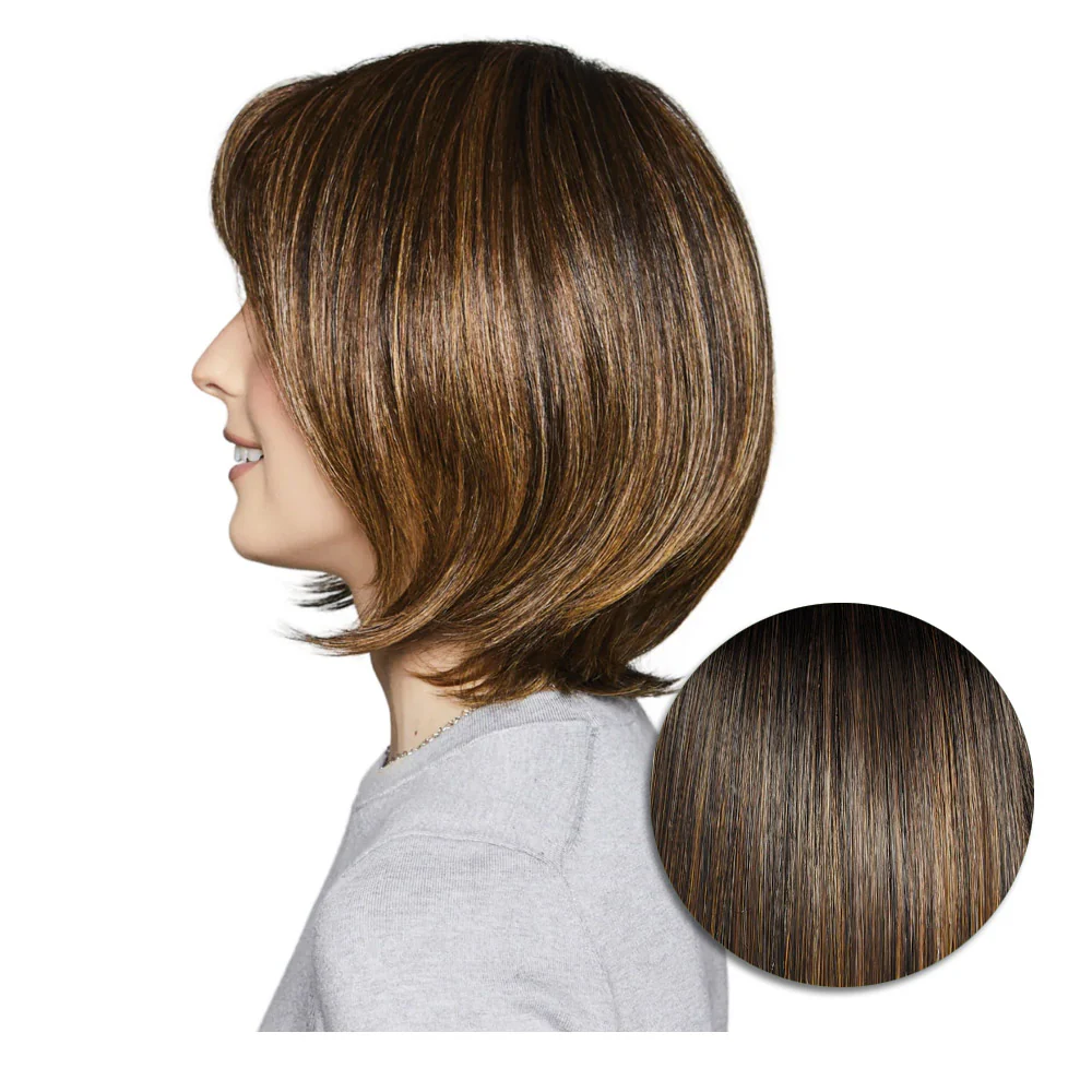 Hairdo Bouncy Bob RL8/29SS Castano Medio Nocciola - parrucca taglio medio - Image 3