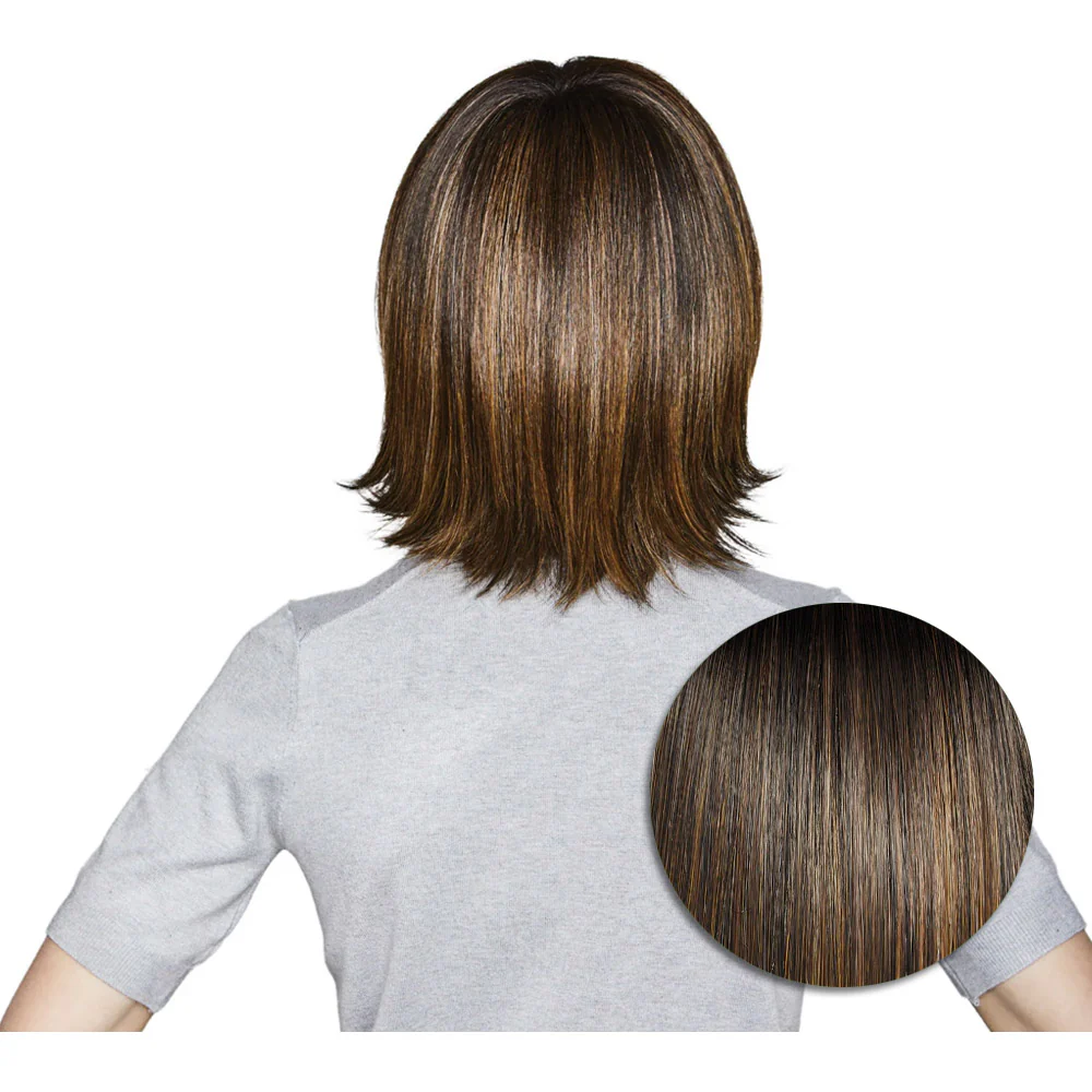 Hairdo Bouncy Bob RL8/29SS Castano Medio Nocciola - parrucca taglio medio - Image 4