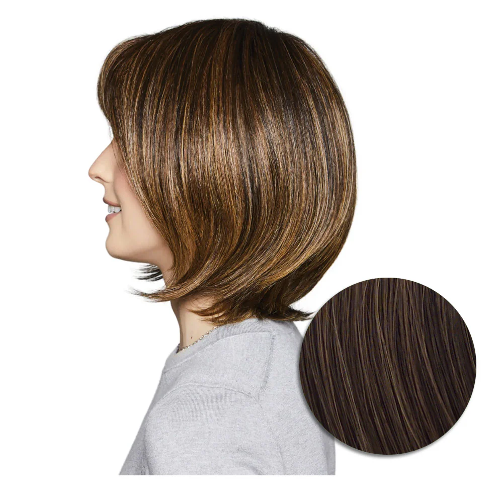 Hairdo Bouncy Bob Parrucca Castano Medio Ramato - parrucca taglio medio - Image 3