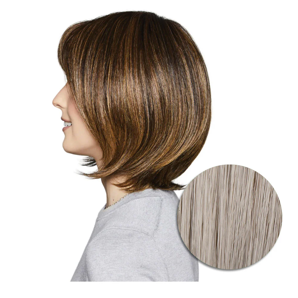 Hairdo Bouncy Bob Parrucca Grigio Chiaro - parrucca taglio medio - Image 3