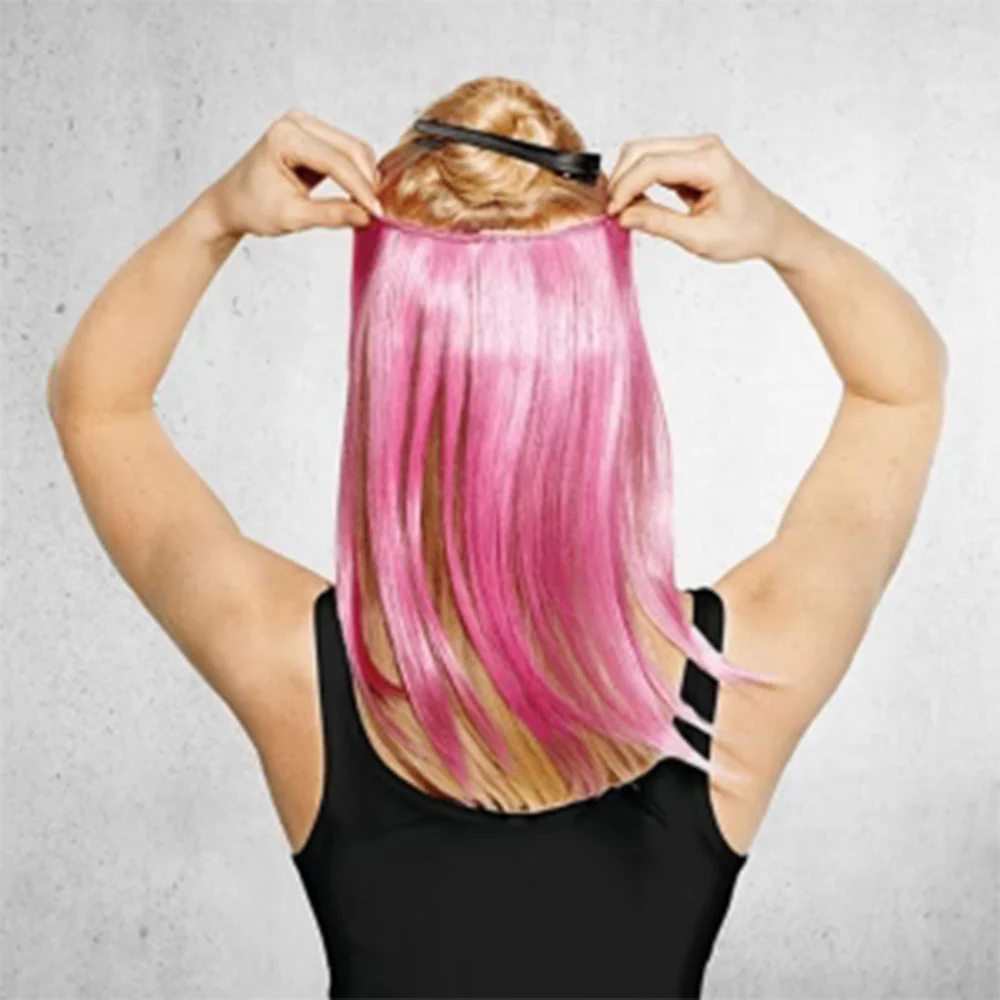 Hairdo Clip-In Color Extension Menta 36cm - extension a clip - Image 3