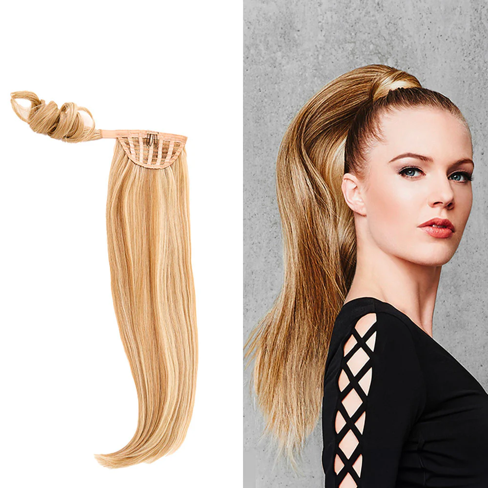 Hairdo Coda Liscia R33 Castano Mogano Ramato 64cm - Image 2