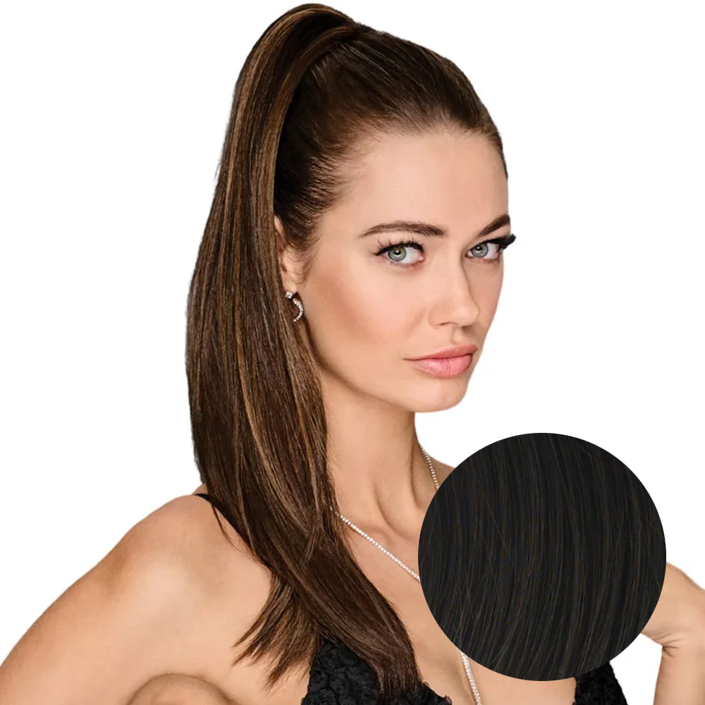 Hairdo Coda Liscia R4 Castano Scuro 53cm - Image 2