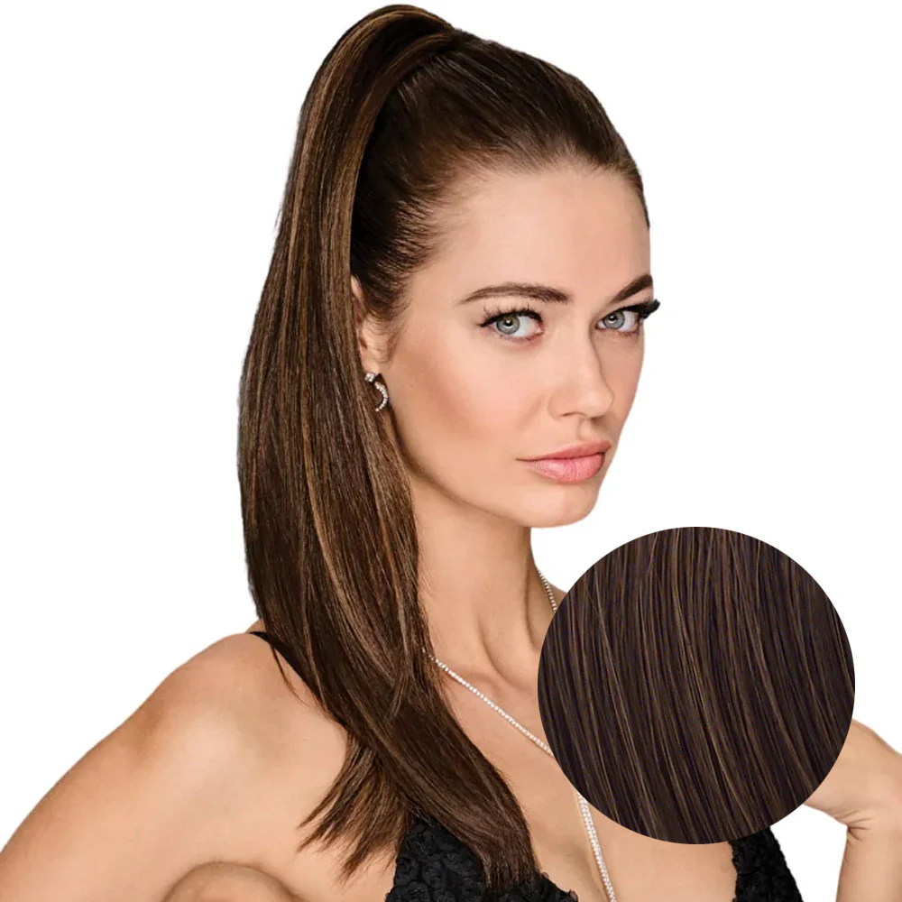 Hairdo Coda Liscia R6/30H Castano Medio Ramato 53cm - Image 2