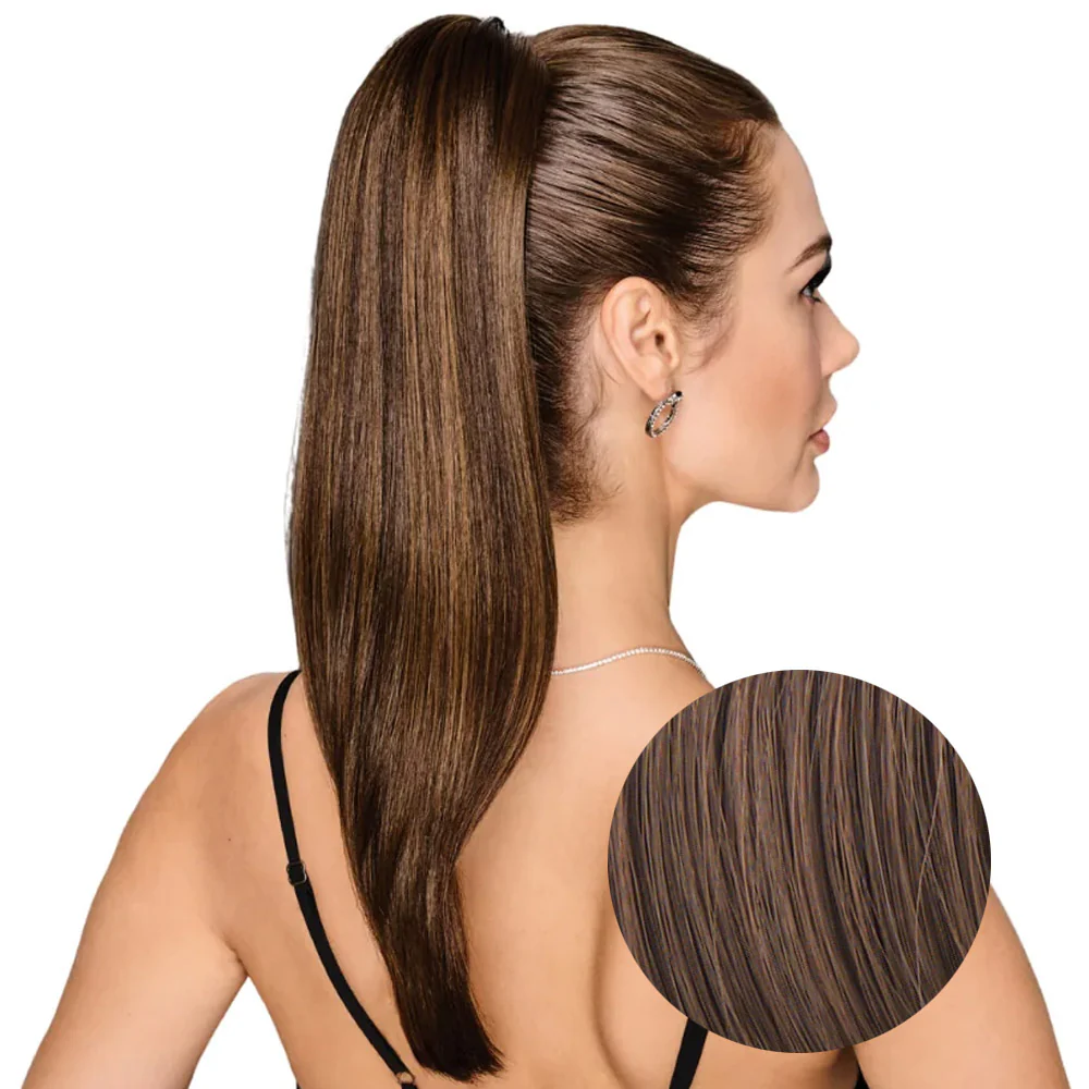 Hairdo Coda Liscia R830 Castano Chiaro Dorato 53cm - Image 2