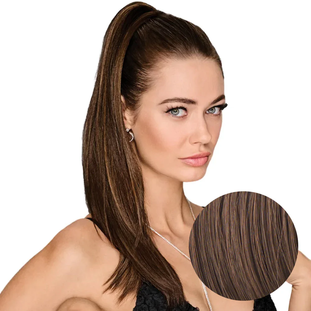 Hairdo Coda Liscia R830 Castano Chiaro Dorato 53cm - Image 3