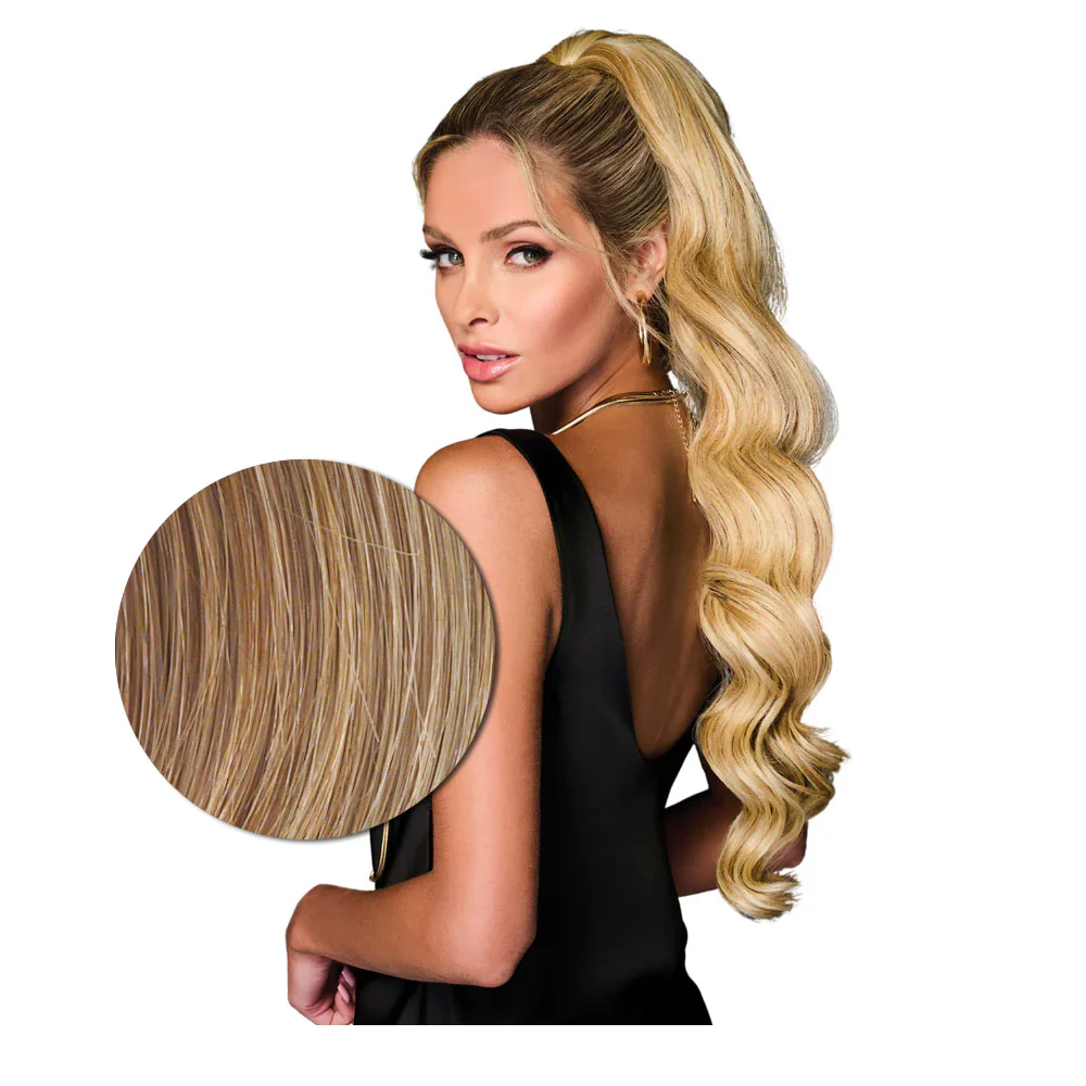 Hairdo Coda Mossa con Clip R14/25 Biondo Caldo 69cm - Image 2