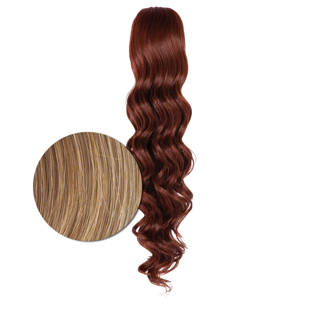 Hairdo Coda Mossa con Clip R14/25 Biondo Caldo 69cm - Image 4