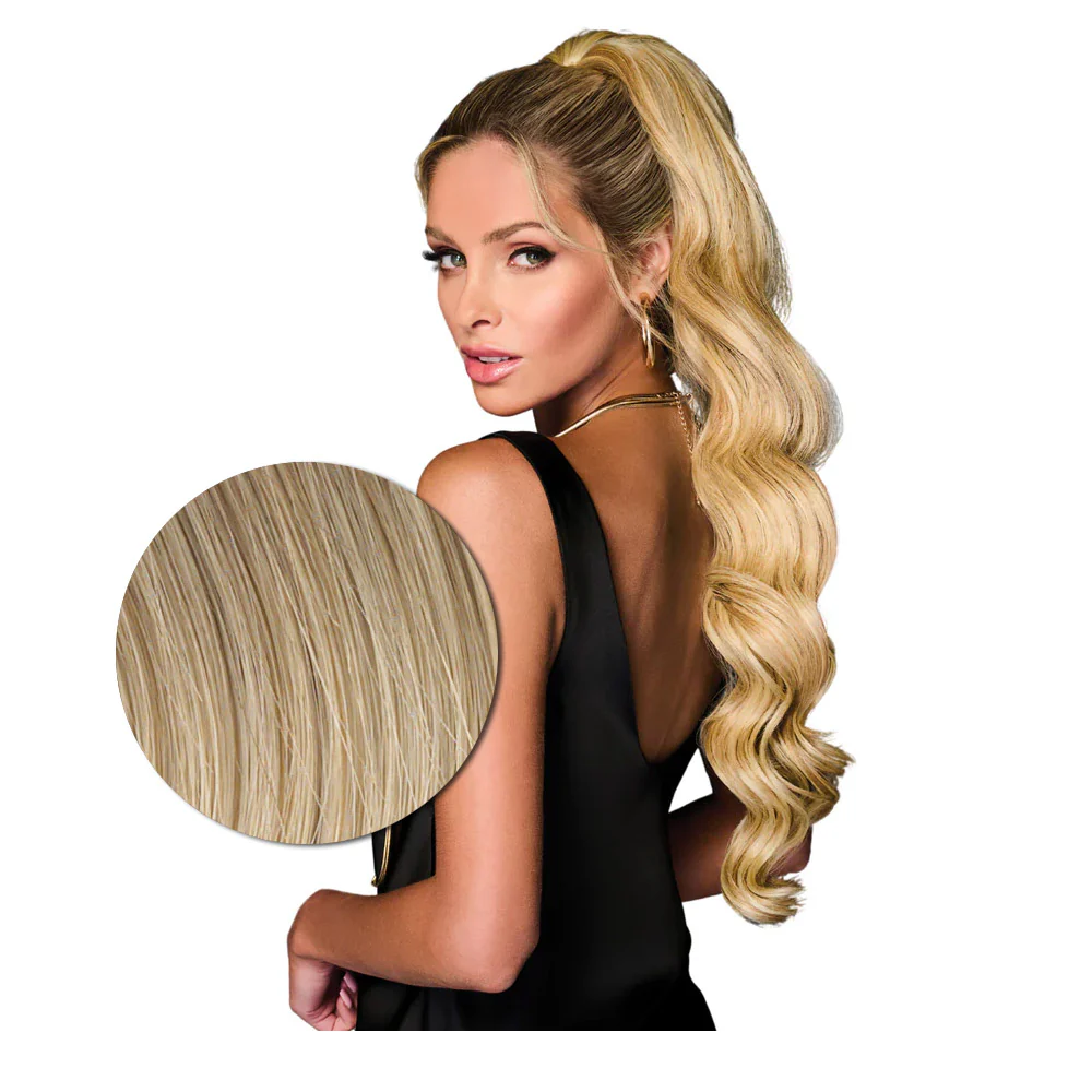 Hairdo Coda Mossa con Clip R14/88 Biondo Chiaro 69cm - Image 2