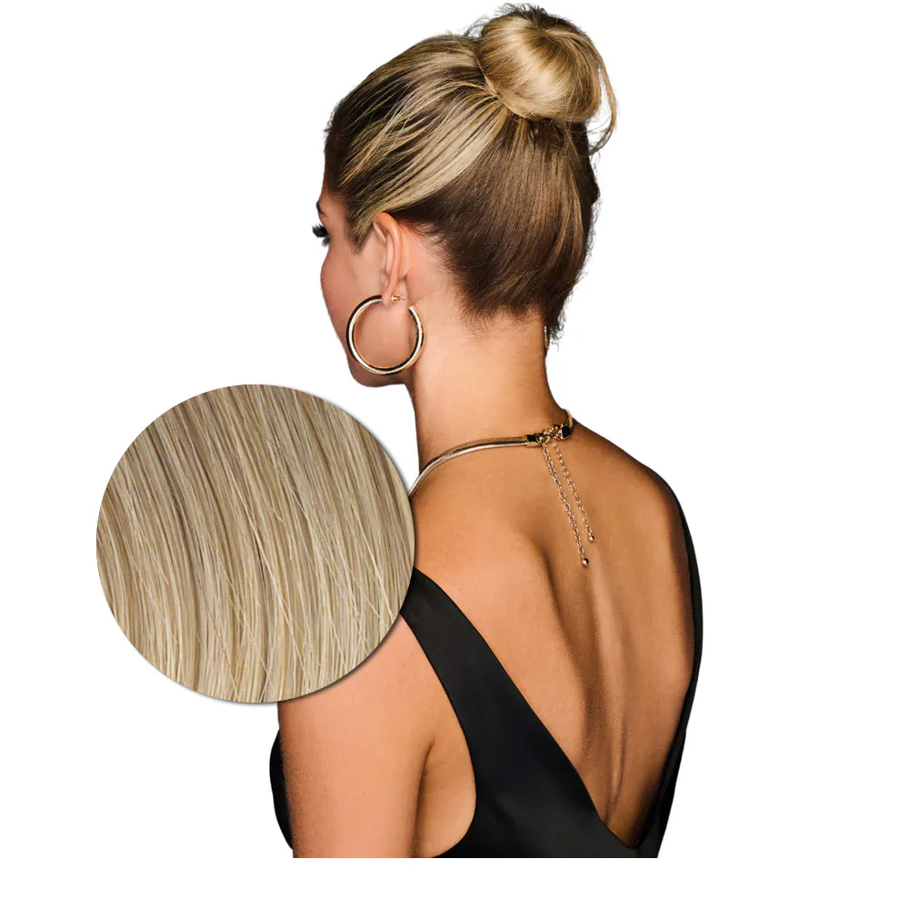 Hairdo Coda Mossa con Clip R14/88 Biondo Chiaro 69cm - Image 3