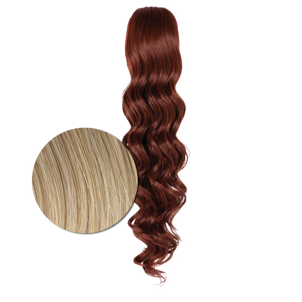 Hairdo Coda Mossa con Clip R14/88 Biondo Chiaro 69cm - Image 4